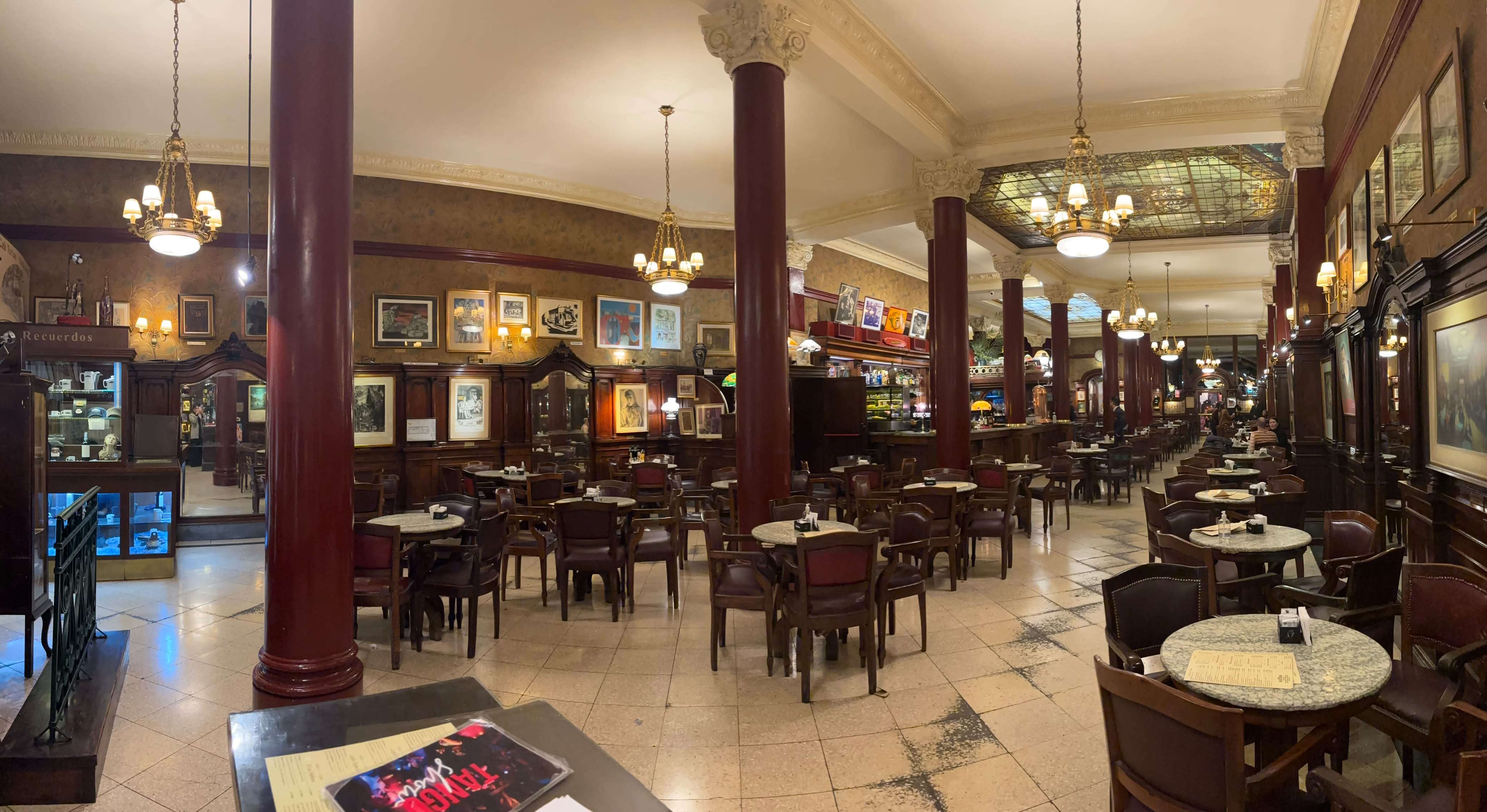 Café Tortoni hall Buenos Aires